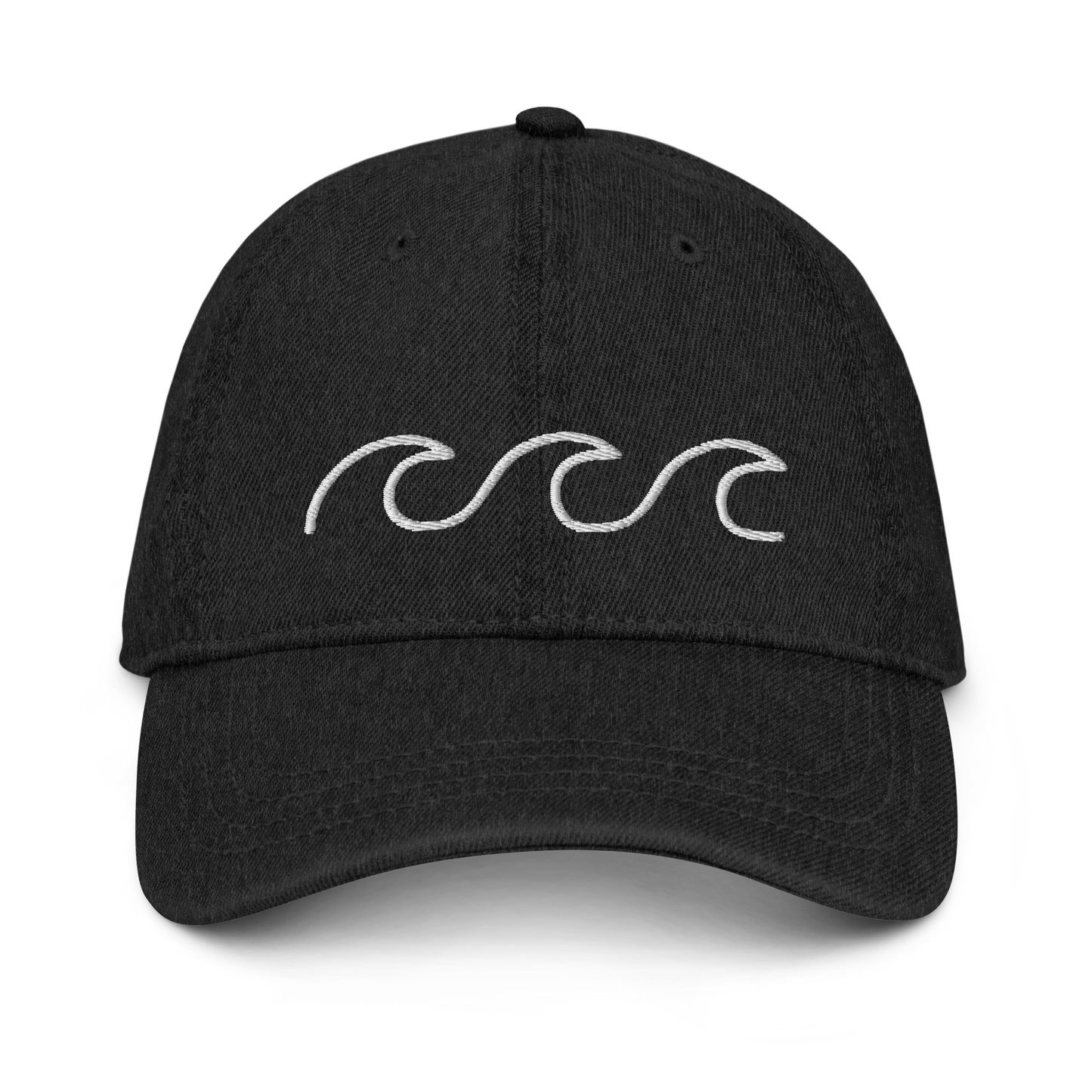 Ocean Waves Denim Cap