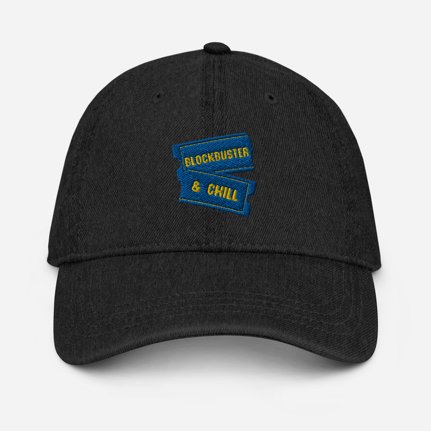 Retro Blockbuster Denim Cap