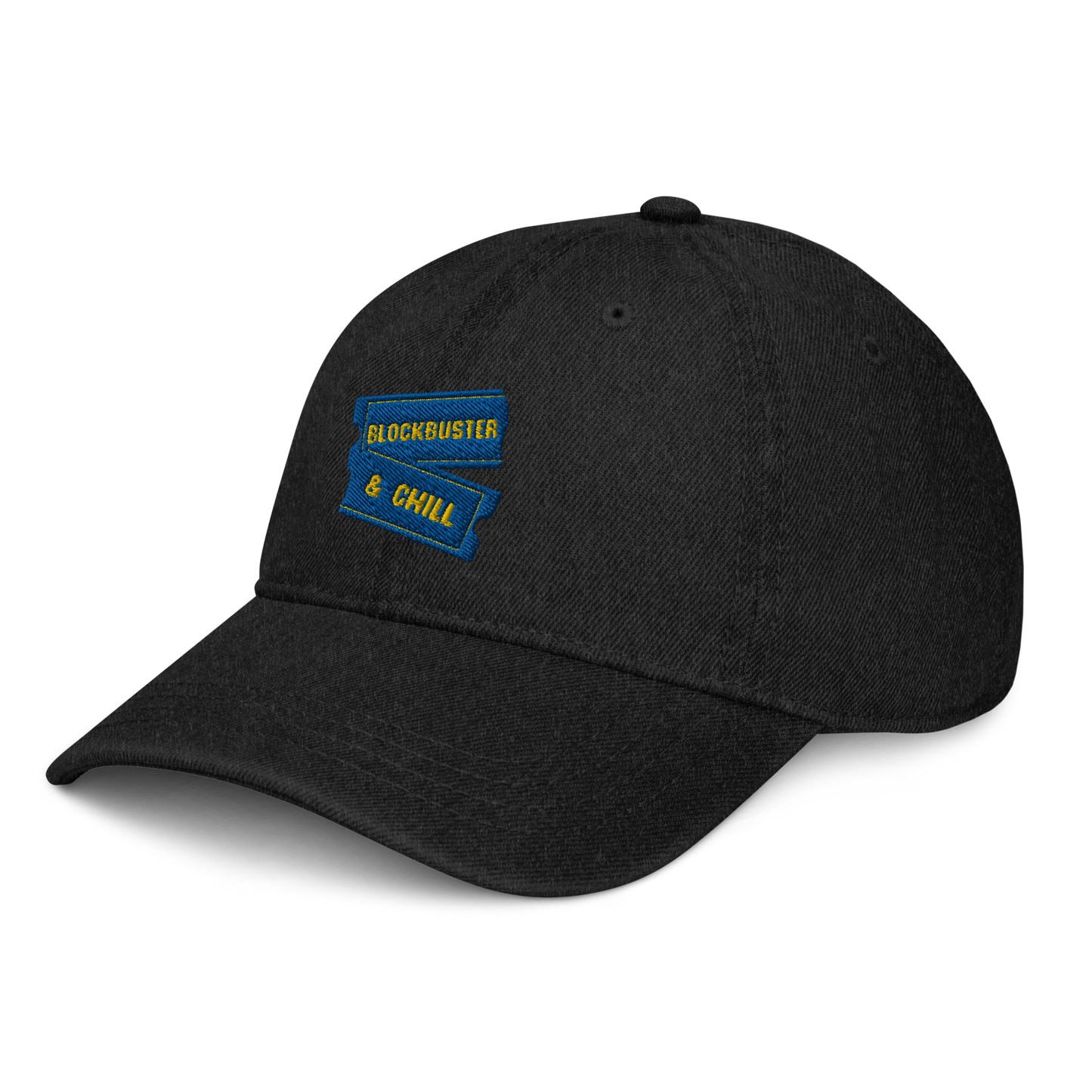 Retro Blockbuster Denim Cap