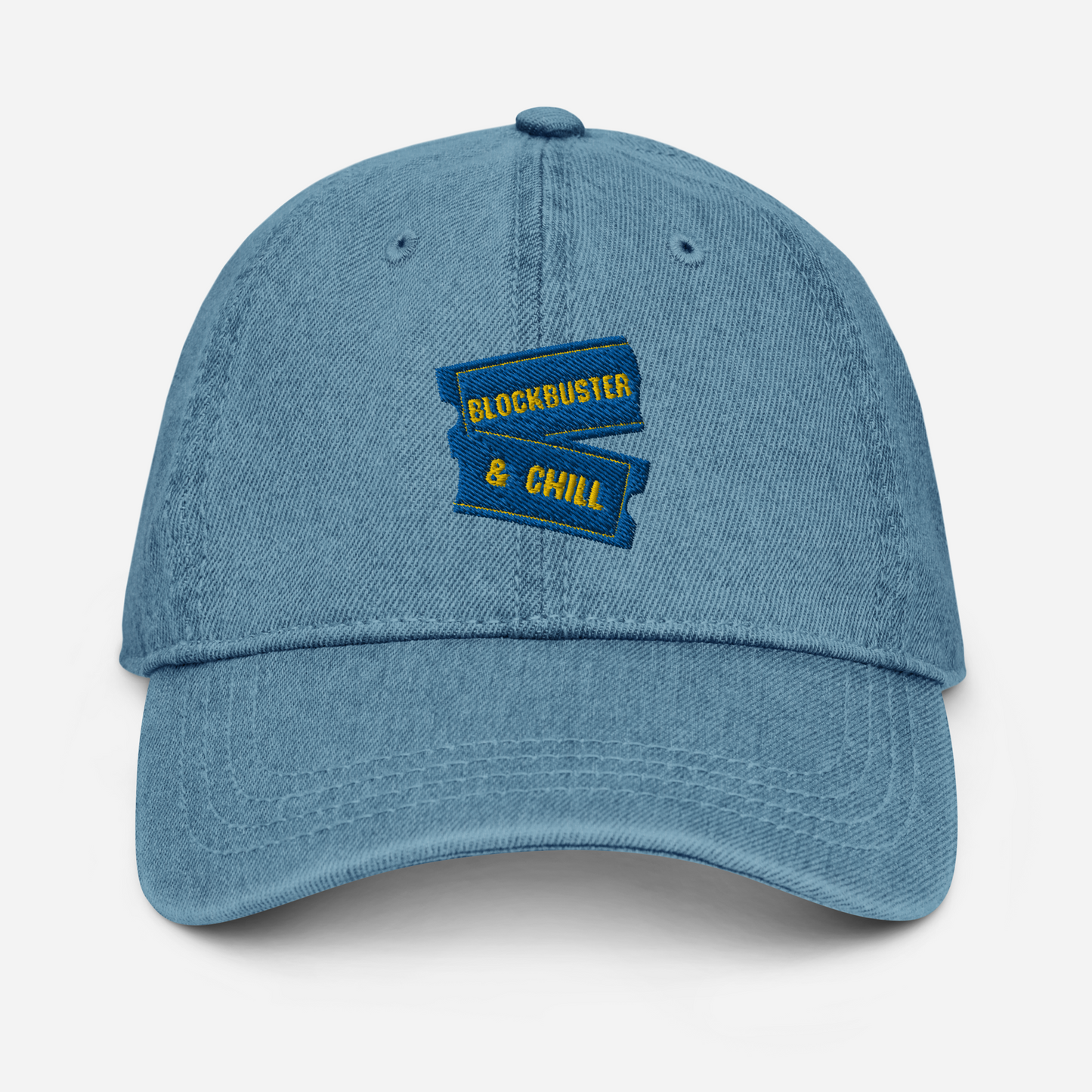 Retro Blockbuster Denim Cap