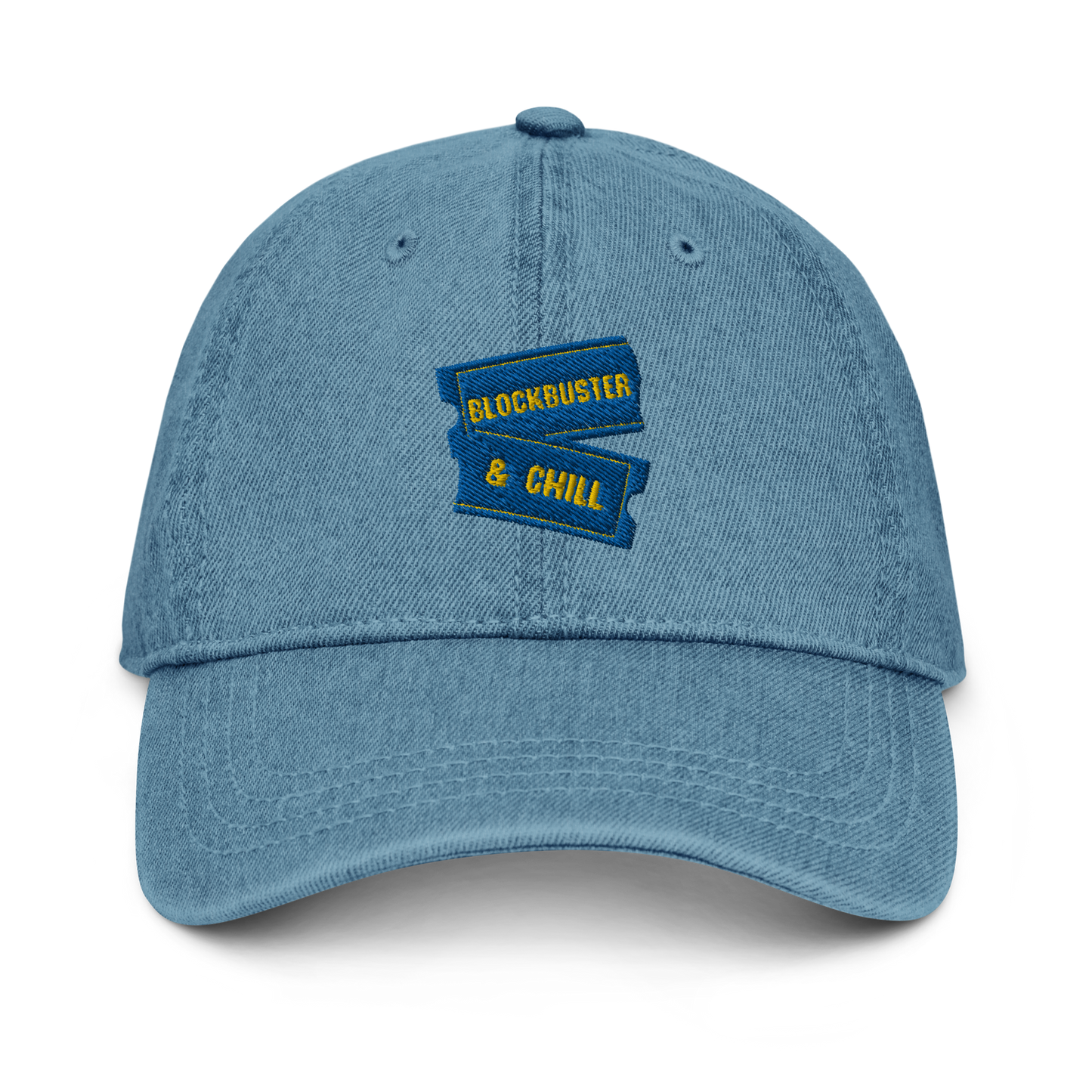 Retro Blockbuster Denim Cap