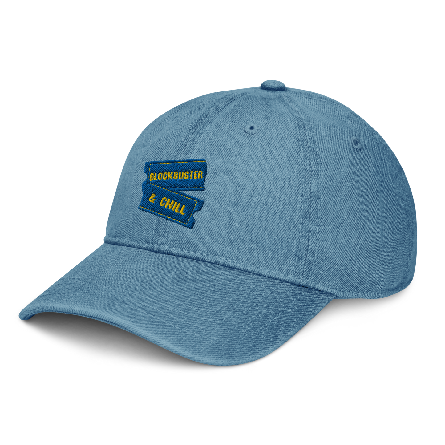 Retro Blockbuster Denim Cap