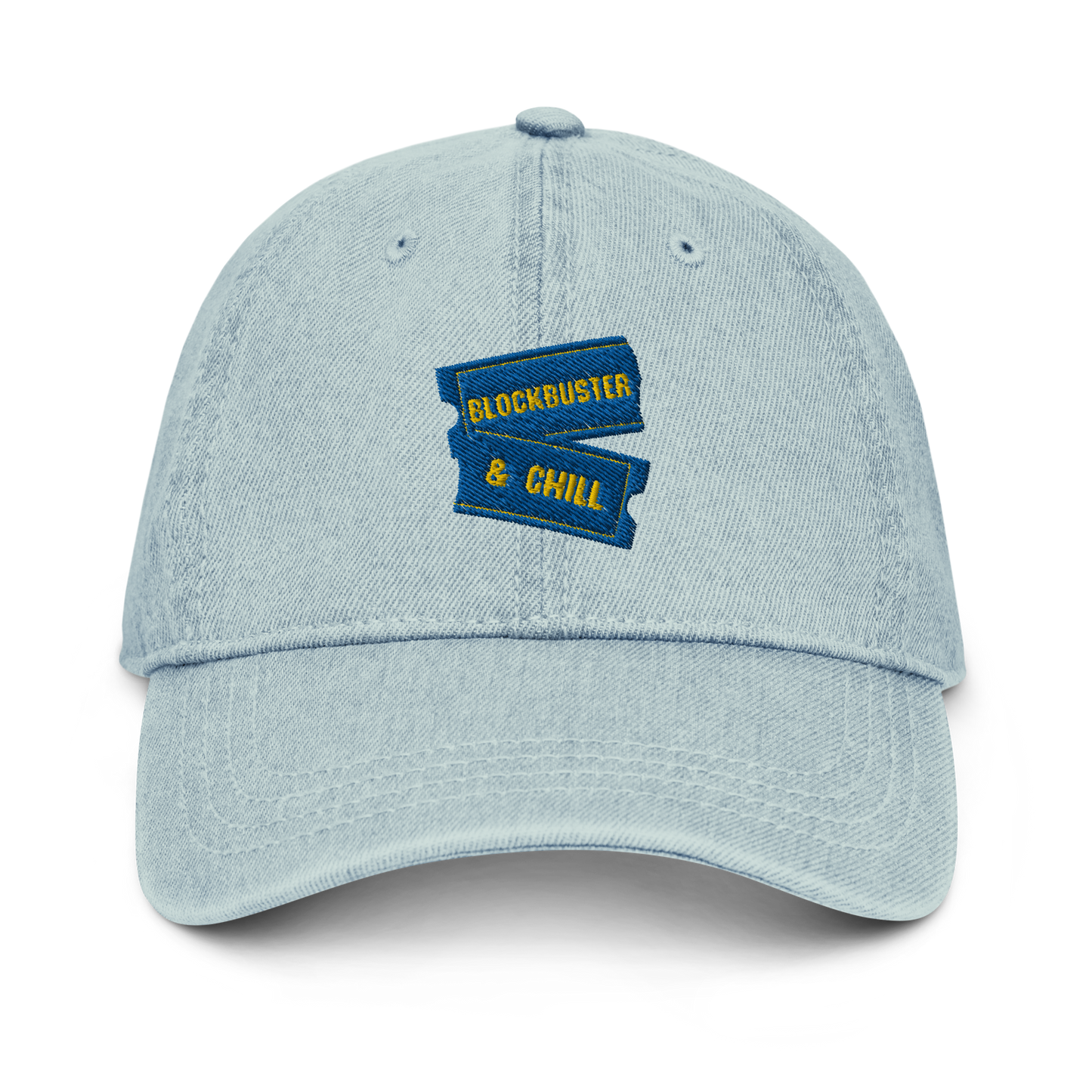 Retro Blockbuster Denim Cap