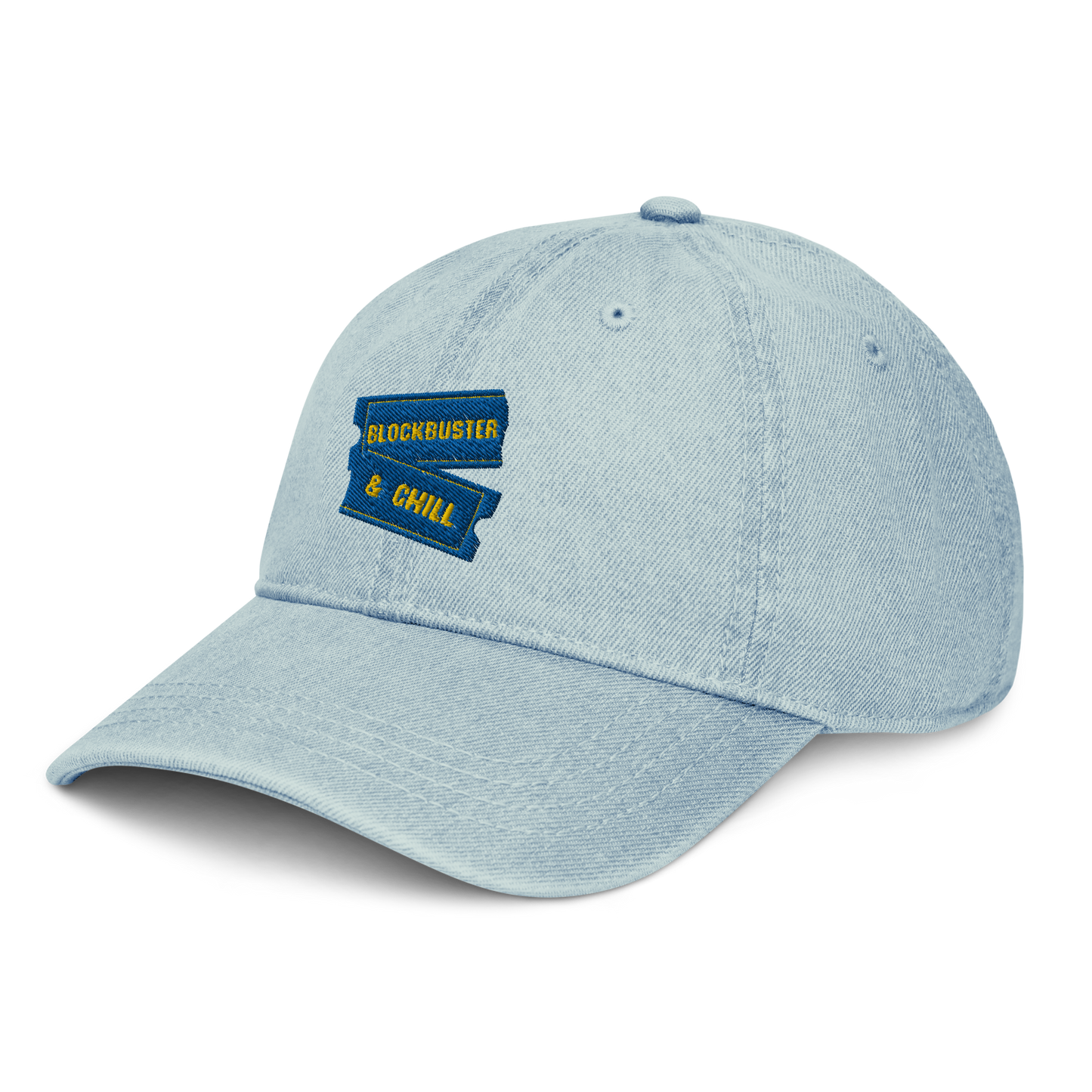 Retro Blockbuster Denim Cap