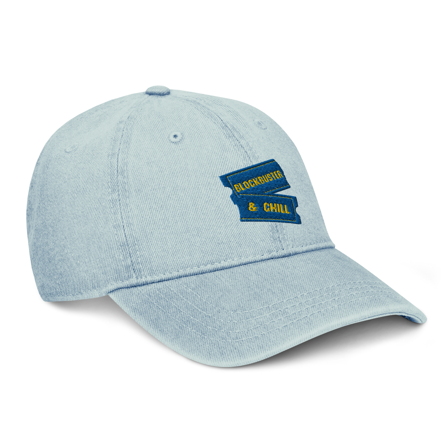 Retro Blockbuster Denim Cap