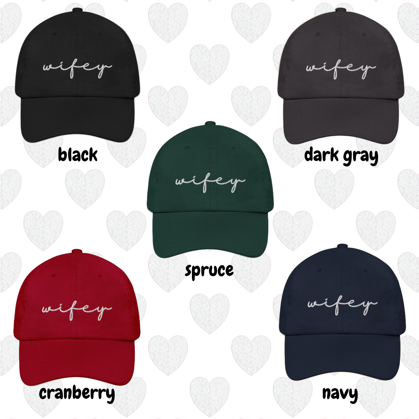 Cursive Wifey Cap