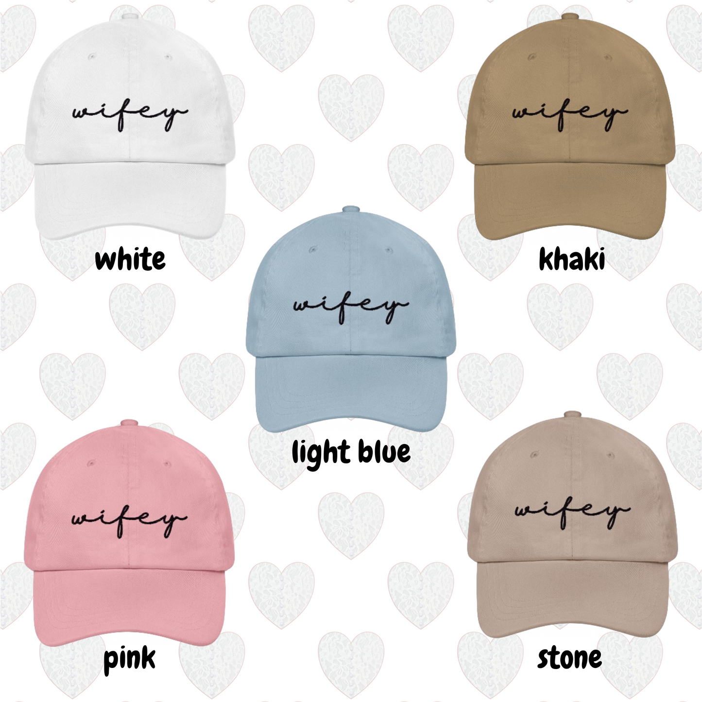 Cursive Wifey Cap