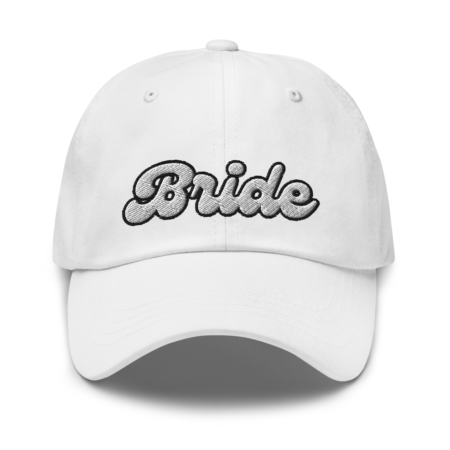 Cursive Bride Cap