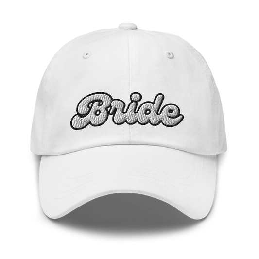 Cursive Bride Cap