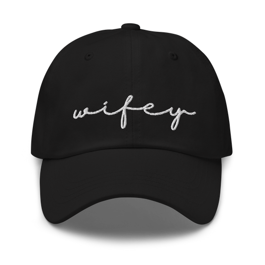 Cursive Wifey Cap