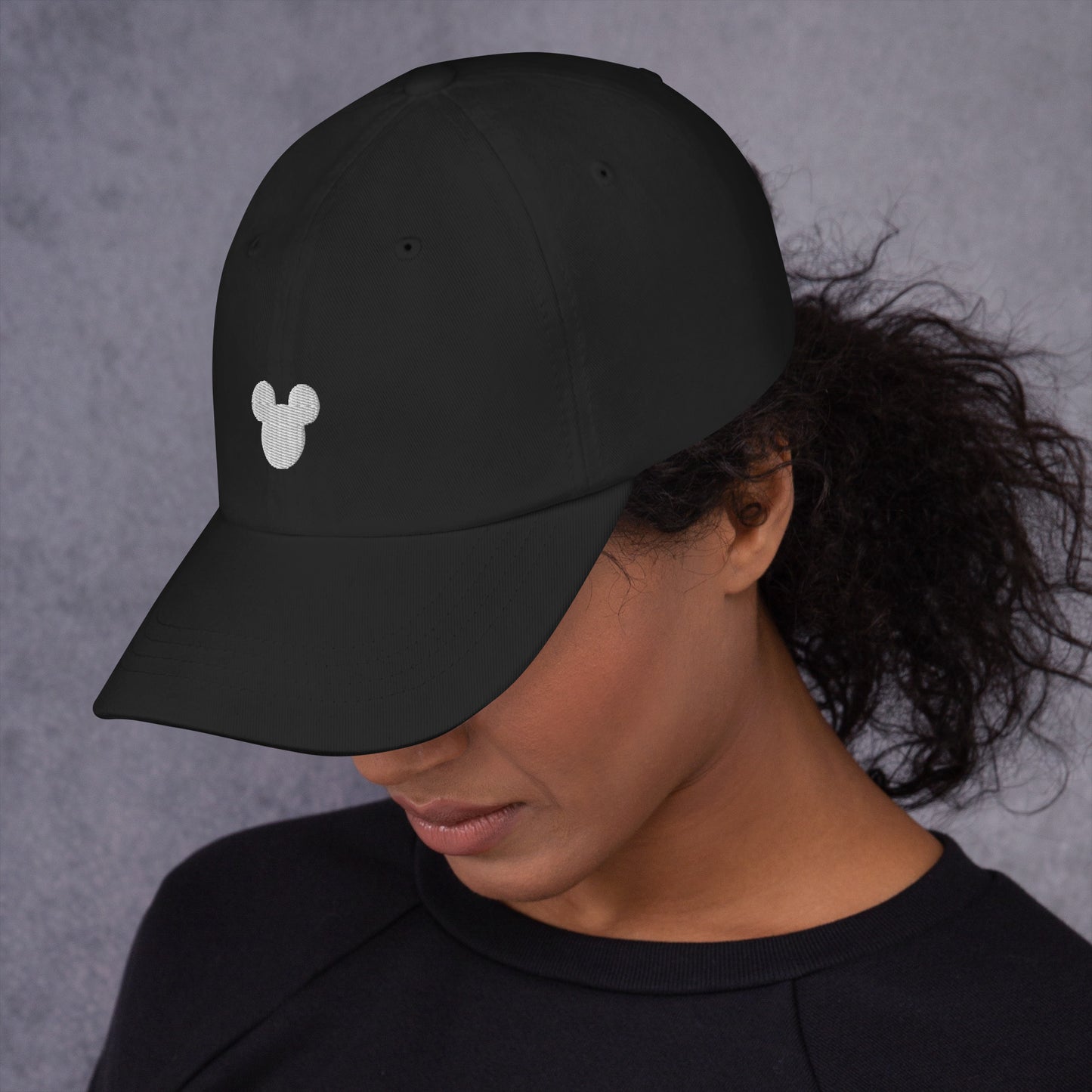 Itty Bitty Mickey Silhouette Cap