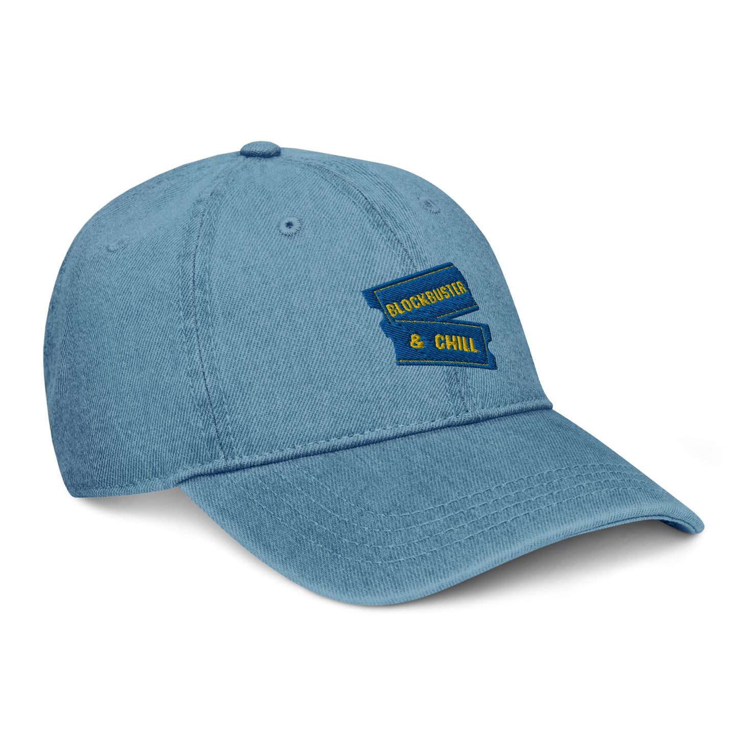 Retro Blockbuster Denim Cap