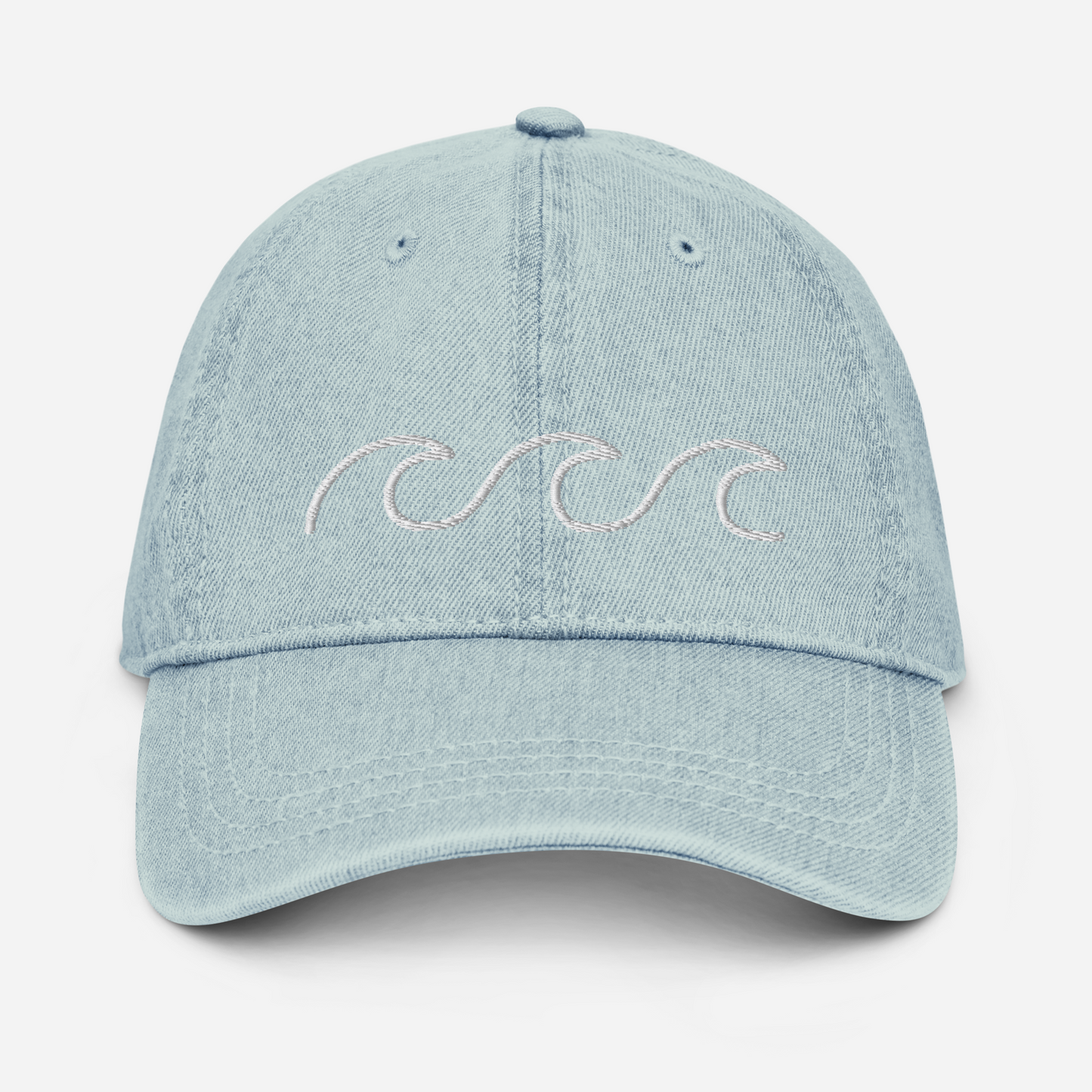 Ocean Waves Denim Cap