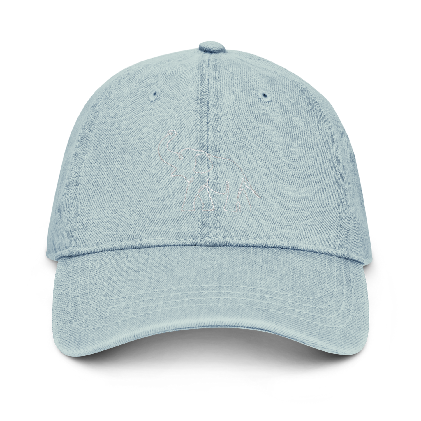 Elephant Lover Denim Cap