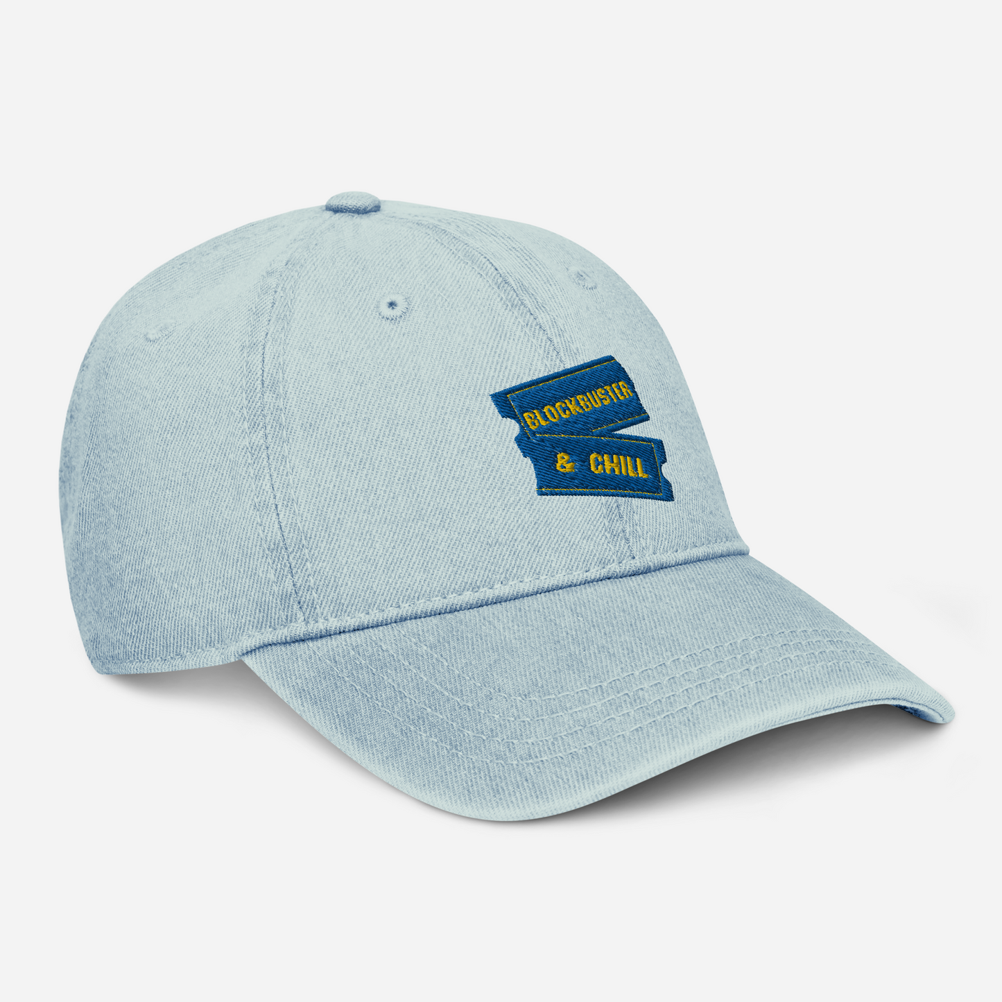 Retro Blockbuster Denim Cap